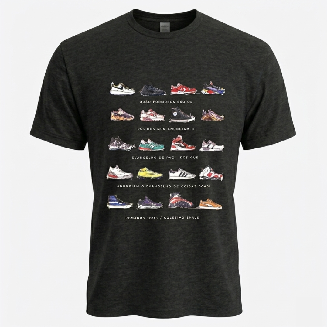 Polera Unisex «Sneakers» – Edición Emaús